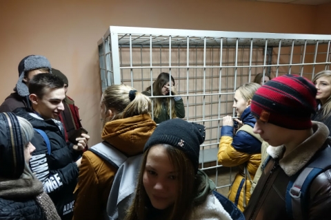 Субботу славянские подростки "провели" в тюрьме