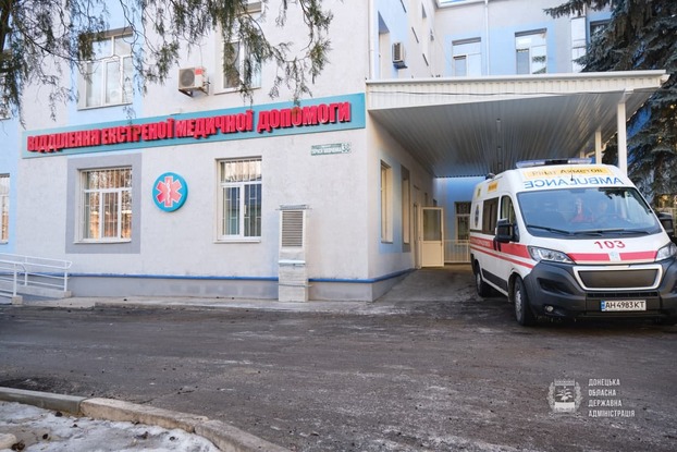 Реконструкция отделения экстренной помощи завершена в Славянске