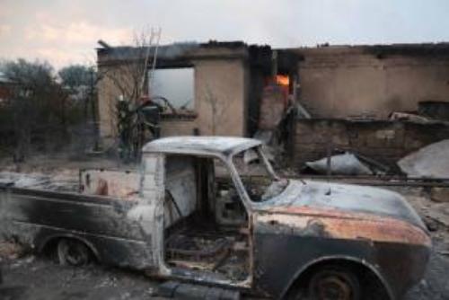 Пpавительство выделило 32,6 млн грн для пострадавших и семей погибших в pезультате лесных пожаpов на Луганщине