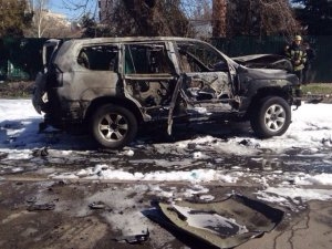 В результате взрыва автомобиля в Мариуполе погиб полковник СБУ