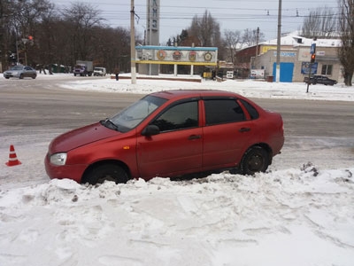 В Краматорске женщина угодила под колёса автомобиля