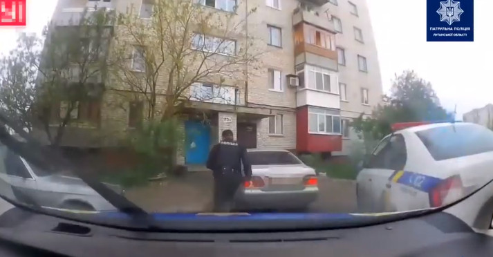 В Северодонецке пьяный водитель устроил гонки с полицией – видео