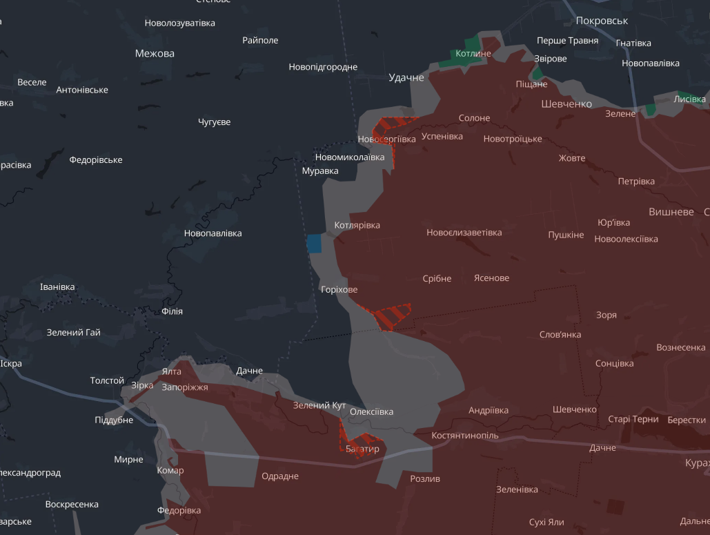 Армія РФ просунулась до адмінкордону Дніпропетровської області