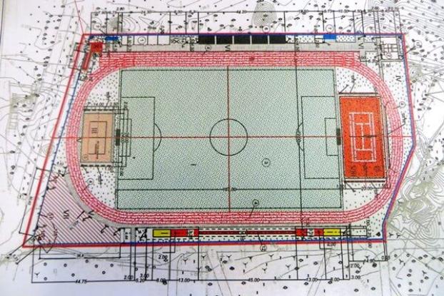 До конца года в Краматорске планируют построить  стадион по улице Парковой