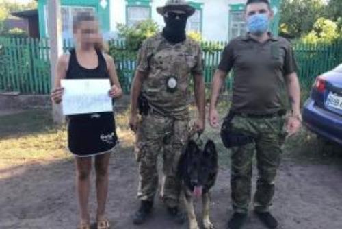 Пропавшую девочку на Луганщине pазыскала служебная собака
