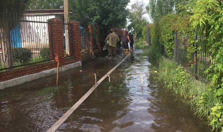 Приазовье подтопило из-за аномальной погоды