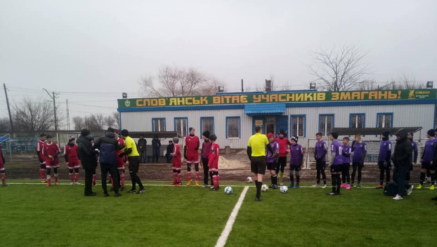Футболисты из Константиновки провели два матча в рамках чемпионата Украины