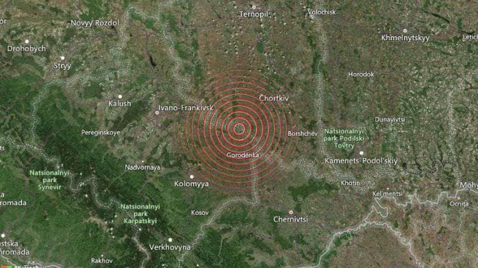 В Украине второй раз за месяц произошло землетрясение
