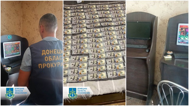 Підпільне гральний заклад на Донеччині приносило власникам до 150 тисяч в день