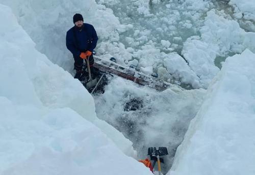 На станции «Академик Вернадский» выпало рекордное количество снега