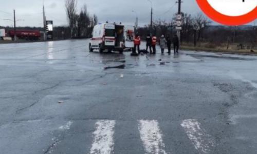 В Мариуполе на «зебре» сбили женщину