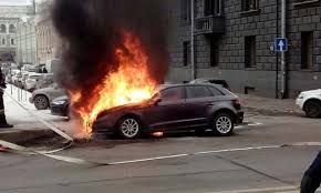 В Мариуполе сгорел еще один автомобиль