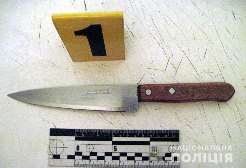 В Доброполье мужчина ударил ножом отца