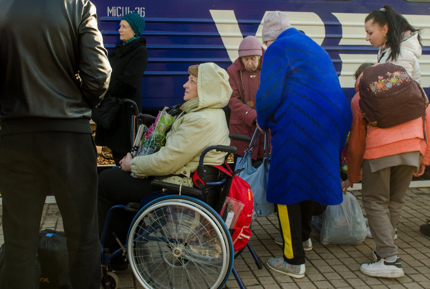 Принимают заявки в Константиновке на эвакуацию лиц с инвалидностью в Финляндию