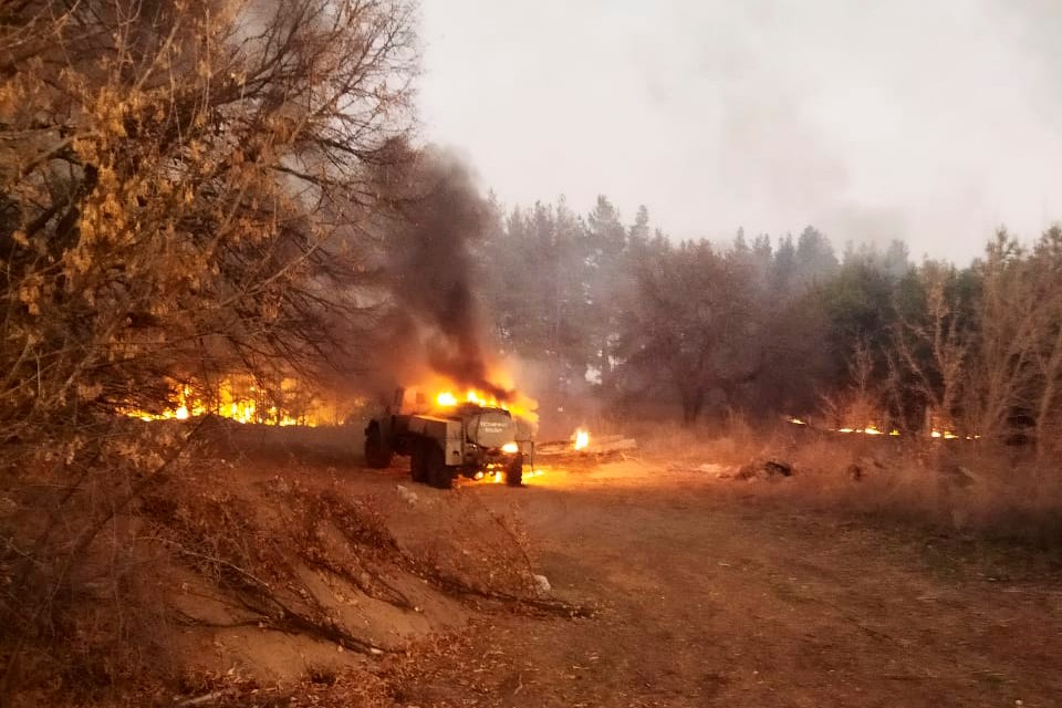 Еще один поселок на Донбассе оказался под обстрелом