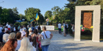 В Краматорске прошло торжественное открытие памятника Василию Стусу