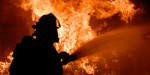Во время пожара в Краматорске спасли двух мужчин
