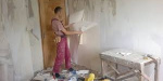 Волонтеры в Краматорске помогают с ремонтом многодетным семьям