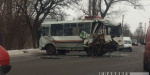 В Славянске в результате жуткой аварии разбился автобус