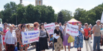 В Славянске митингуют против повышения тарифов