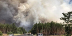 Один из очагов пожара удалось потушить в Луганской области