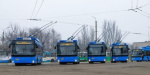В Краматорск прибыли 7 новых троллейбусов
