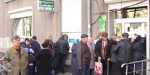 На Донбассе во всех отделениях "Ощадбанка" огромные очереди
