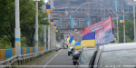 Ко Дню освобождения Мариуполя состоялся автопробег во главе с  бронеавтомобилями «Азова»