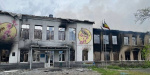 Сегодня ночью была обстреляна фосфорными боеприпасами школа № 1 в Авдеевке
