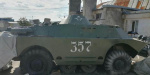 В Лисичанске нашли военную машину,  принадлежавшую боевикам