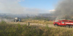 Еще один масштабный пожар на Луганщине 