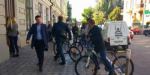 Мариупольские власти пересели на велосипеды