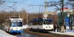 Краматорские троллейбусы "заговорили" на украинском языке