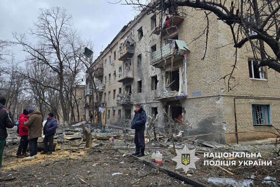 Обстрел Краматорска 12.02.26 Обстрел Краматорска 12.02.26