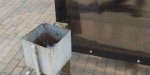 В Бахмуте вандалы продолжили крушить остановки (фото)