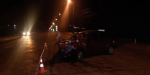 В Мариуполе авто врезалось в дерево — водитель вылетел через стекло