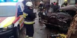 В результате ДТП на Луганщине двое людей оказались зажатыми в автомобиле