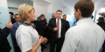 Аваков посетил с ревизией прифронтовой госпиталь в Северодонецке