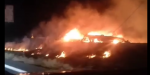 В Харьковской области упал самолет. Видео