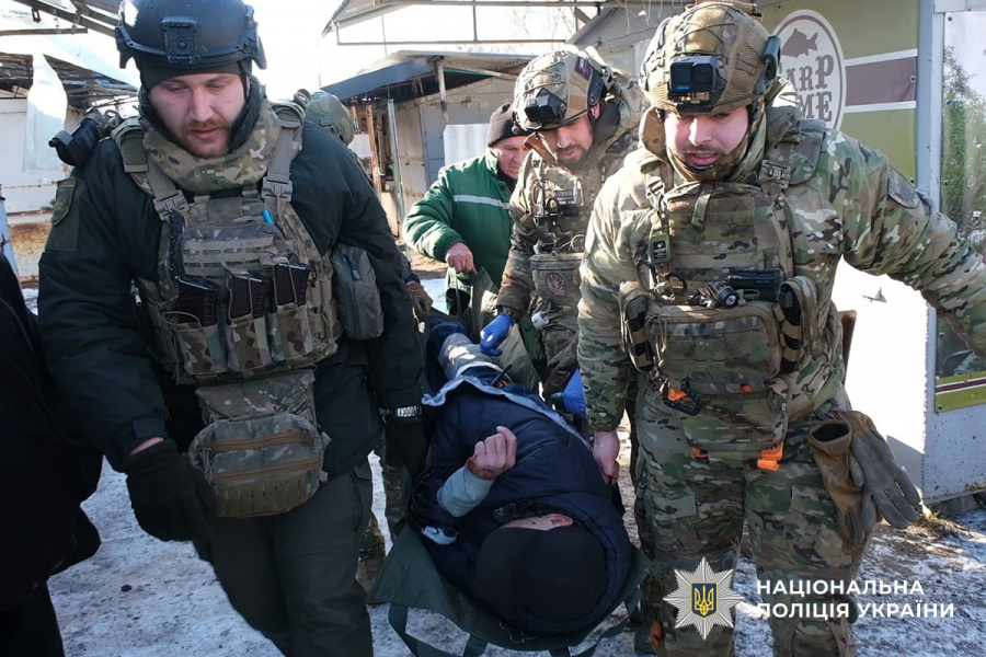 Обстрел рынка в Дружковке 04.02.26 Обстрел рынка в Дружковке 04.02.26