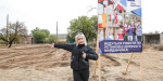 Начались работы по установке детской площадки в районе Червоный в Константиновке