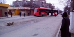 В Мариуполе произошёл "трамвайный дрифт"