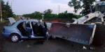 «Ланос» столкнулся с автогрейдером в Бахмутском районе: один человек погиб, трое травмированы