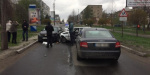 В Покровске столкнулись три автомобиля