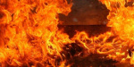 В Бахмутском районе во время пожара в квартире погиб мужчина
