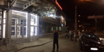 В Славянске BMW протаранил ограждение торгового центра