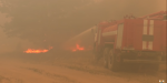 Масштабный пожар на Луганщине: жителей эвакуировали