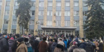 На митинге в Дружковке против повышения тарифов пострадали люди