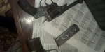 В Лисичанске родители позволили детям играться боевыми пистолетами