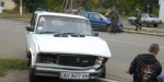 В Славянске на Васильевской не розминулись два автомобиля